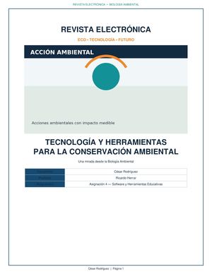 Revista Electronica Cesar Rodriguez