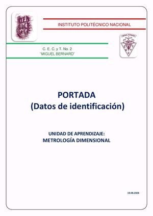 1 Conformación De Libreta