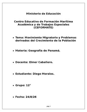 Trabajo De Geografia Investigativo 1