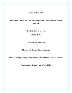 Informe 4 De Redes Carlos Lozada