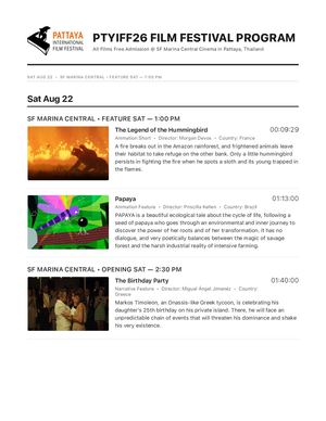 Ptyiff26 Film Festival Program