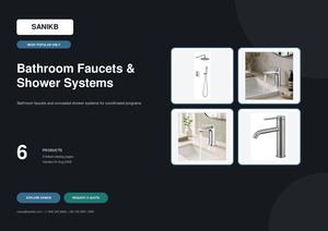 SANIKB Most Popular Bathroom Faucets & Shower Systems 2026