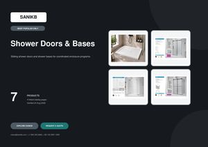 SANIKB Most Popular Shower Doors & Bases 2026