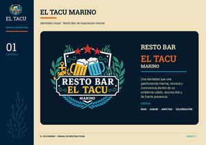 Resto Bar El Tacu Manual De Marca