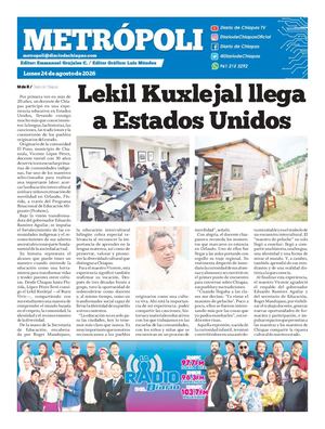 Metropoli Lunes 24 De Agosto 2026