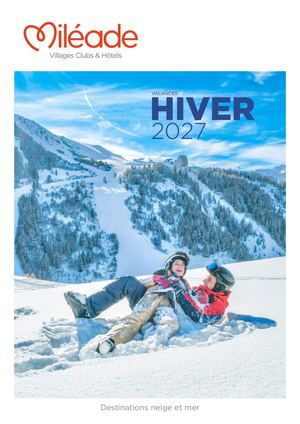 BROCHURE HIVER 2027