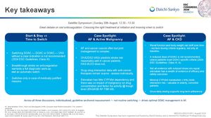 Edoxaban Satellite Symposium Esc 2026 Key Takeaways