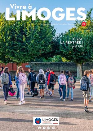 Vivre à Limoges n° 217 - Septembre 2026