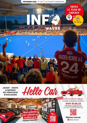 INFO Wavre - Septembre 2026