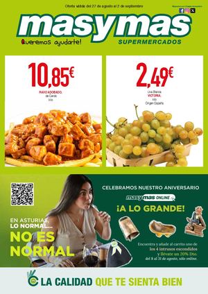 Oferta válida del 27 de agosto al 2 de septiembre