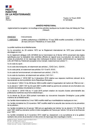 Navigation 20260615 197 Ap Thau Réglementation éTang