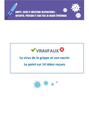 4 - Vrai Faux Livret à destination des ESMS