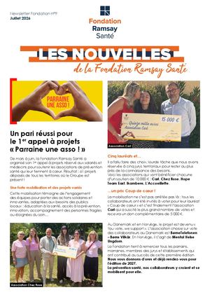 Newsletter FondationRS N°9 Fr