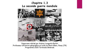 3 La Seconde Guerre Mondiale