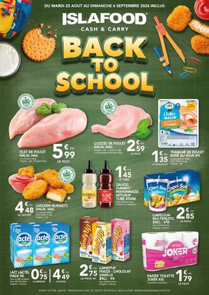 Back To School ISLAFOOD 2026
