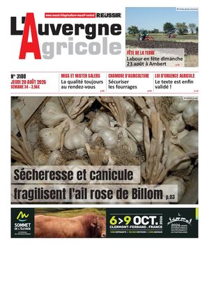Auvergne Agricole N°3188