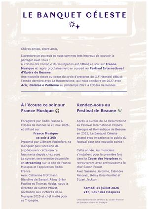 Newsletter Retour Trionfo