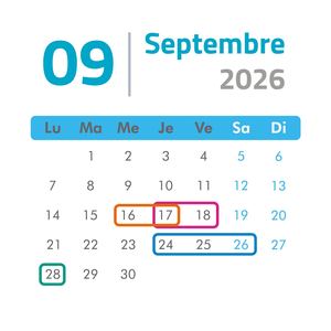 Déplacements Deuxième Semestre 2026