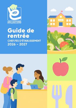 Guide Chef Fes D’établissement 2026 2027