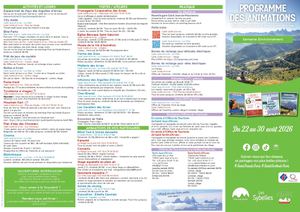 Programme D'Animations site