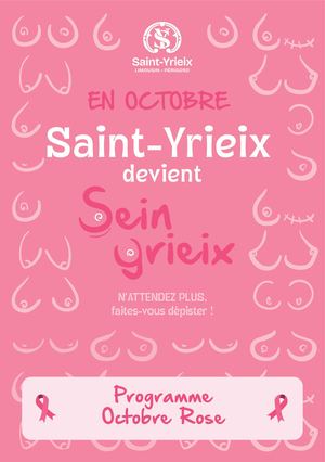 Programme octobre rose 2026