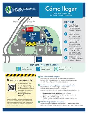 Handout | Campus Maps - Spanish