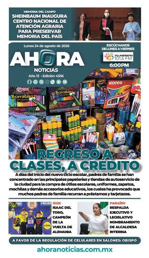 LUNES 24 DE AGOSTO DE 2026