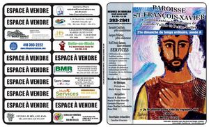 Feuillet Paroissial 23 Août 2026