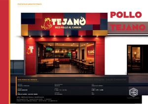 Diseño de interiores - Restaurante "Pollo Tejano"