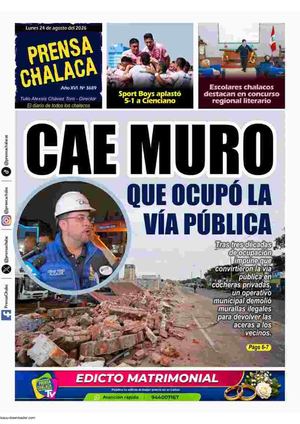 2026 08 24 Diario Prensa Chalaca