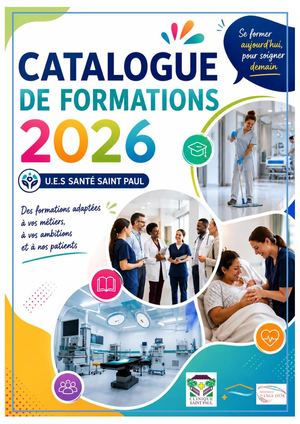 Catalogue De Formations 2026