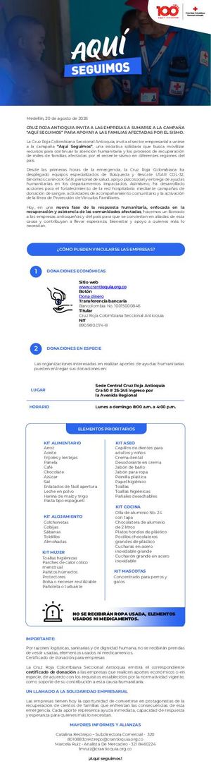Comunicado Empresas