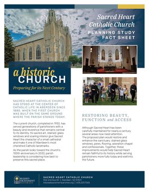 Sacred Heart Aberdeen Fact Sheet