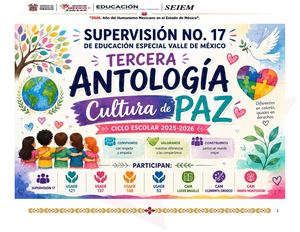 Antología Cultura De Paz 2025 2026
