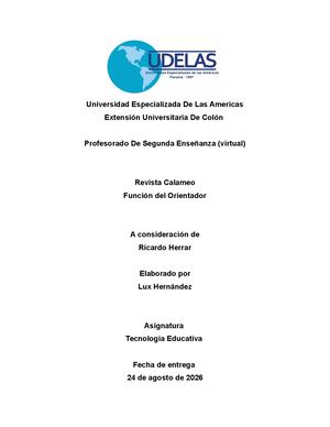 Función Del Orientador