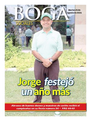 Boga Martes 25 De Agosto De 2026