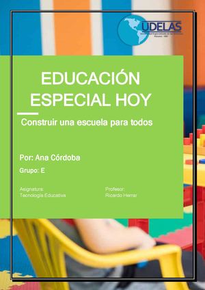 Revista Educación Especial