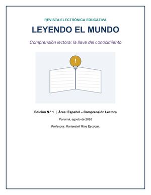 LEYENDO EL MUNDO