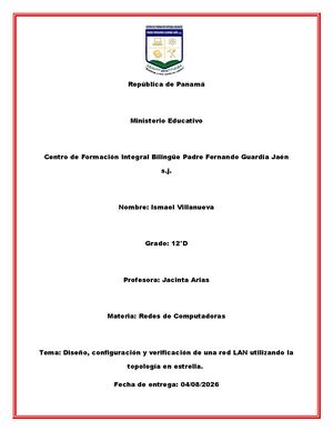 Informe 5 De Redes De Computadoras Ismael Villanuevav21 (1)