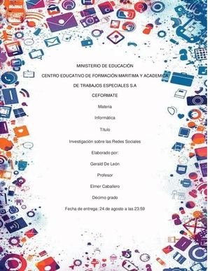Redes Sociales Gearld De León