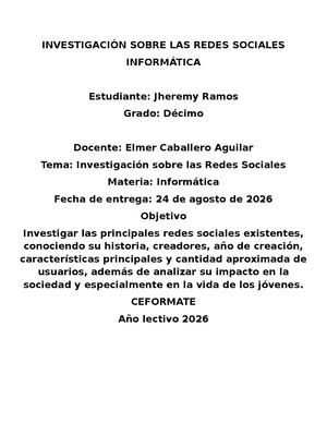 Redes Sociales Jheremyramoos