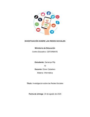 Redes Sociales Darianys Pitty