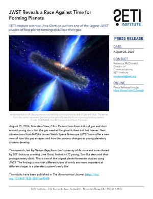 JWST Reveals a Race Against Time for Forming Planets