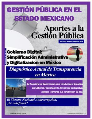Gestión Pública en el Estado Mexicano