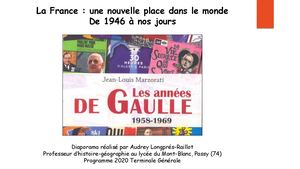 TERM G 8 La France de 1945 à nos jours
