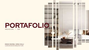 Portafolio Arq Diego Vera