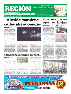 Region Martes 25 De Agosto 2026