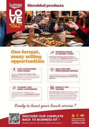 Back to Business Onepager Dinner EN