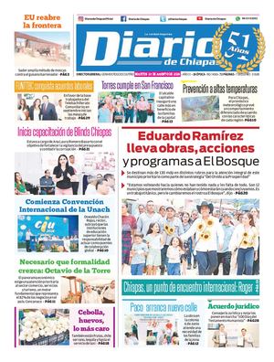 Portada, Martes 25 De Agosto De 2026
