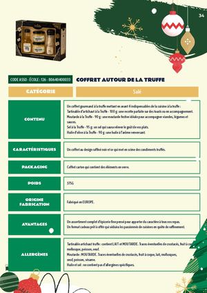 COFFRET AUTOUR DE LA TRUFFE